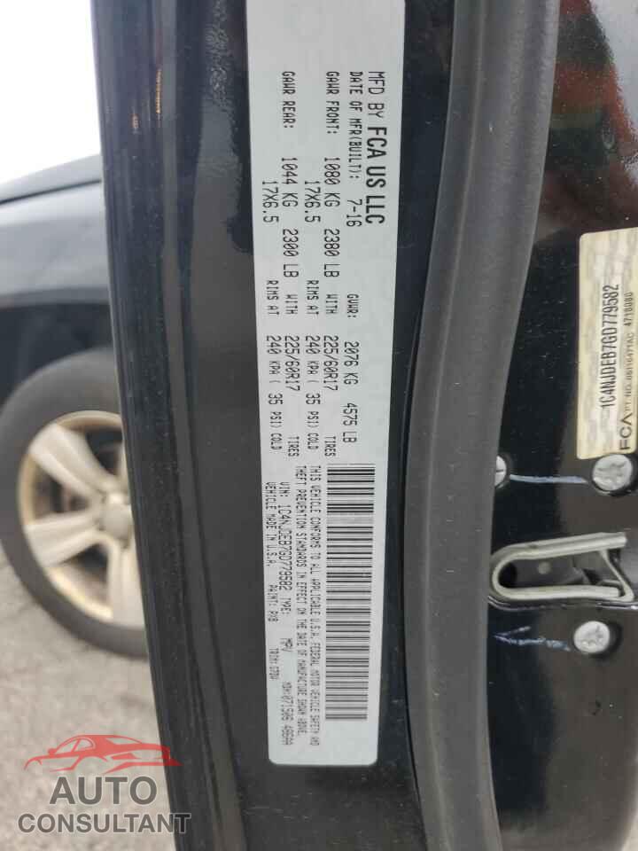 JEEP COMPASS 2016 - 1C4NJDEB7GD779582