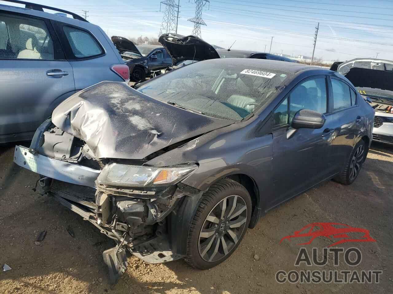 HONDA CIVIC 2014 - 19XFB2F98EE022686