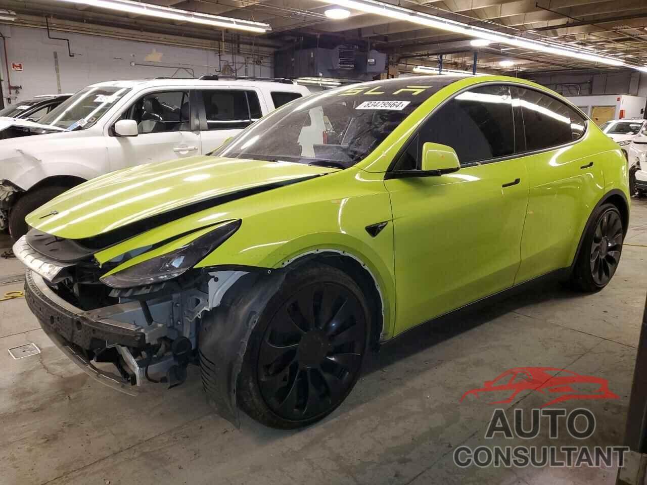 TESLA MODEL Y 2022 - 7SAYGDEF2NF342497