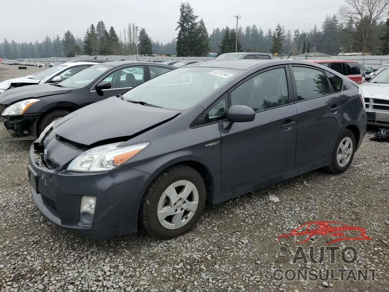 TOYOTA PRIUS 2011 - JTDKN3DU6B1365661