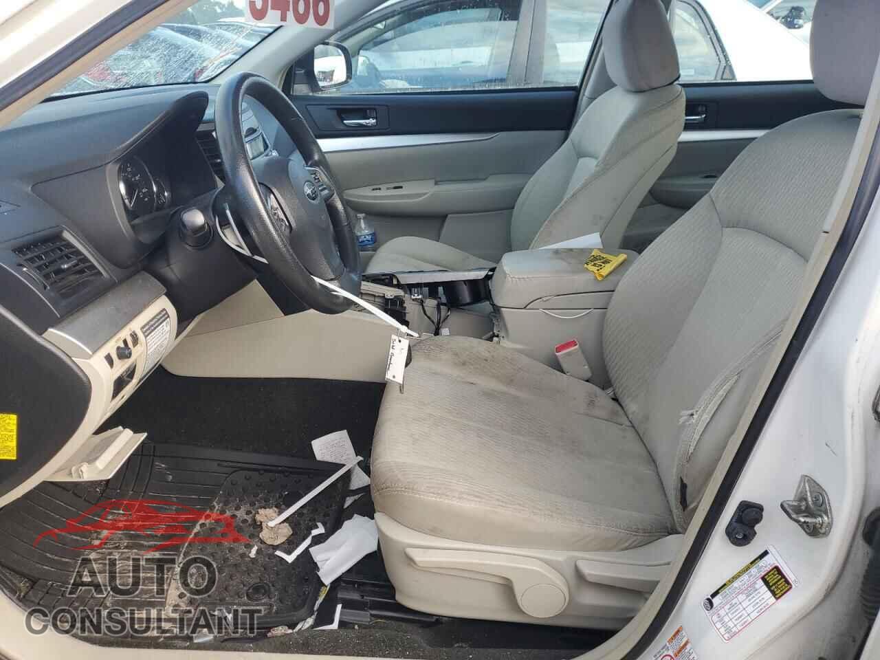 SUBARU OUTBACK 2012 - 4S4BRBAC8C3266920
