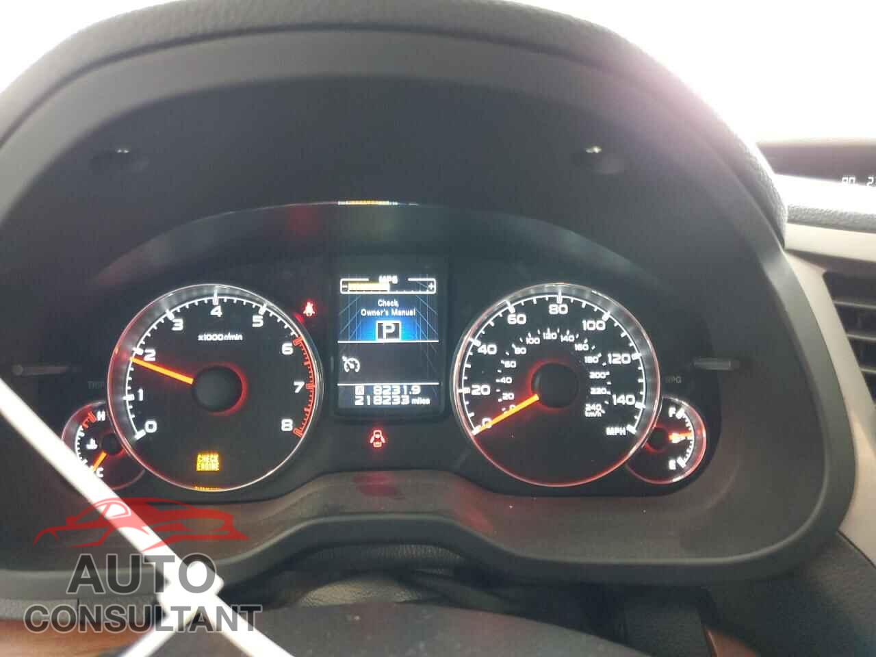 SUBARU OUTBACK 2014 - 4S4BRBLC9E3291907
