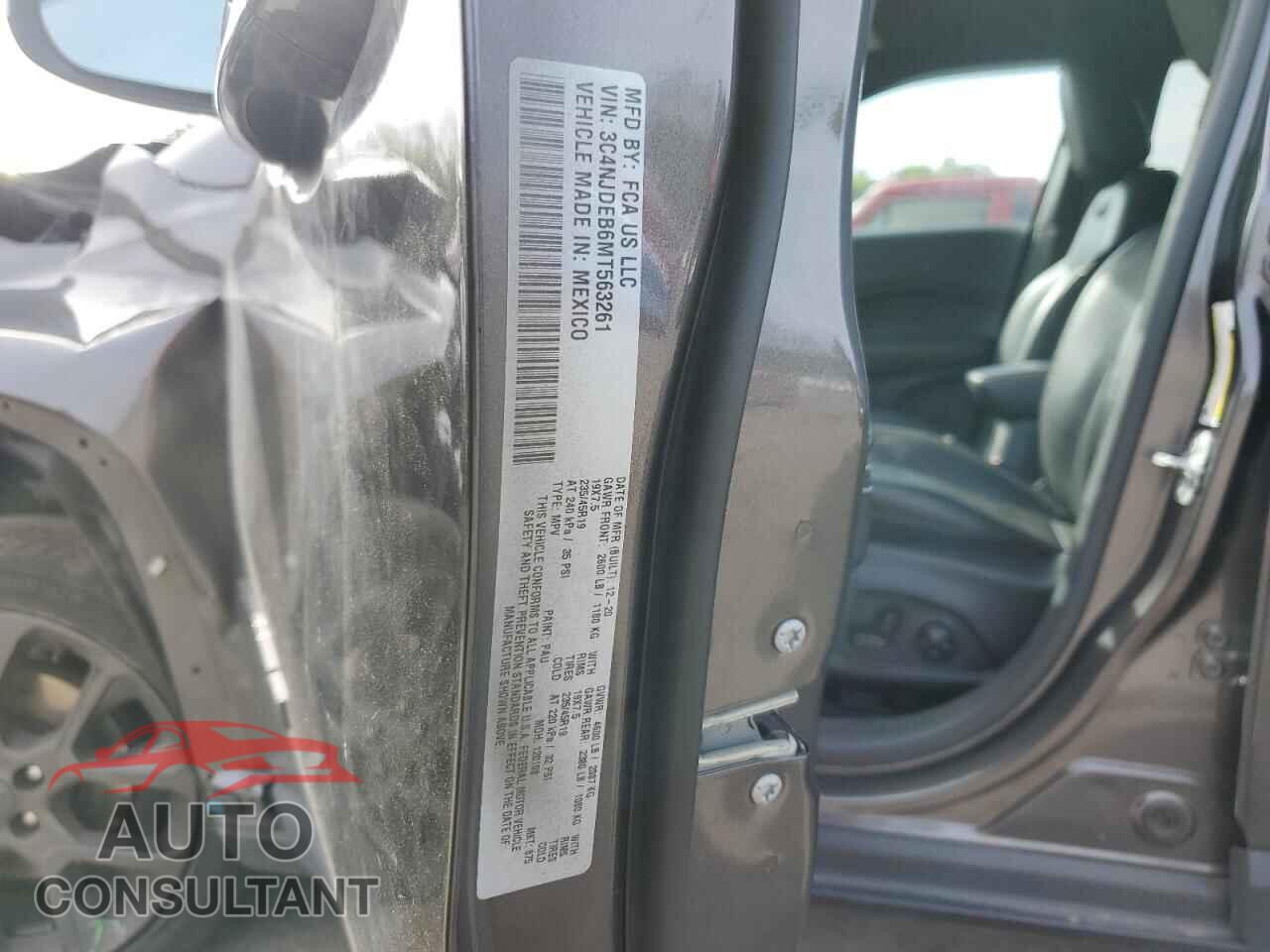 JEEP COMPASS 2021 - 3C4NJDEB6MT563261