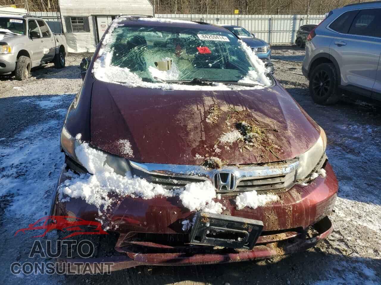 HONDA CIVIC 2012 - 2HGFB2F81CH509013