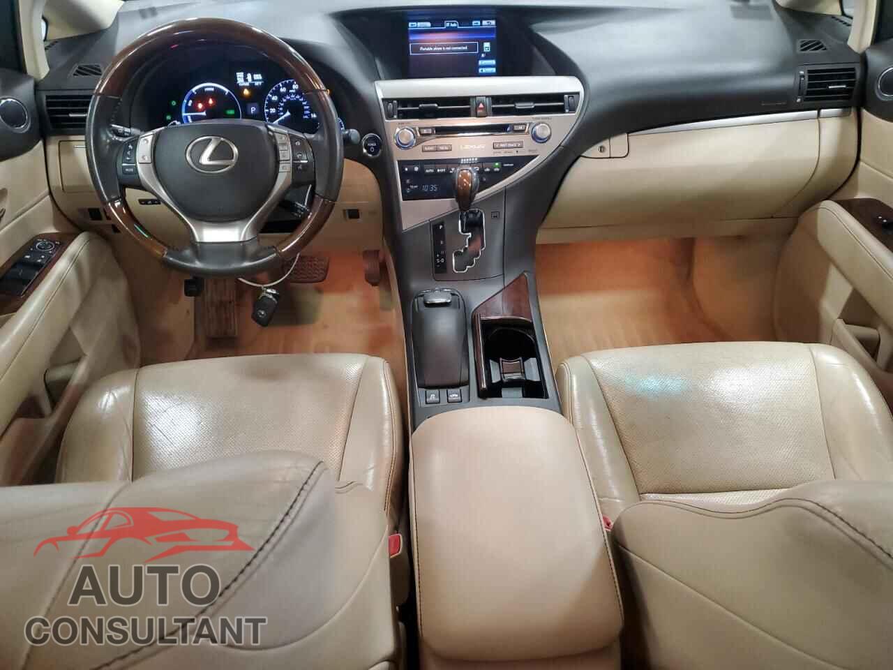 LEXUS RX450 2013 - JTJBC1BAXD2054781