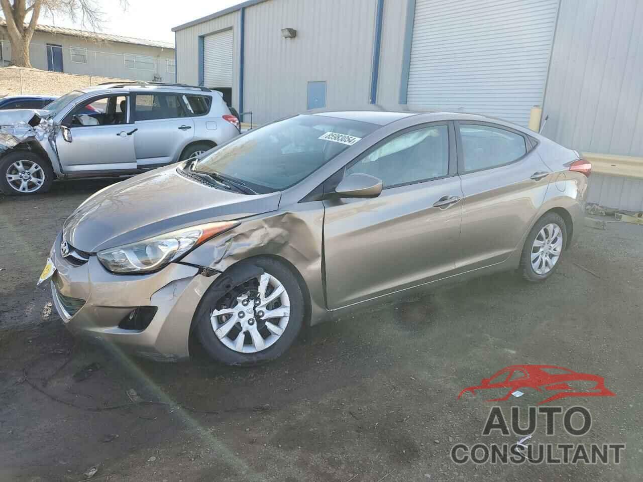 HYUNDAI ELANTRA 2013 - 5NPDH4AE7DH185104