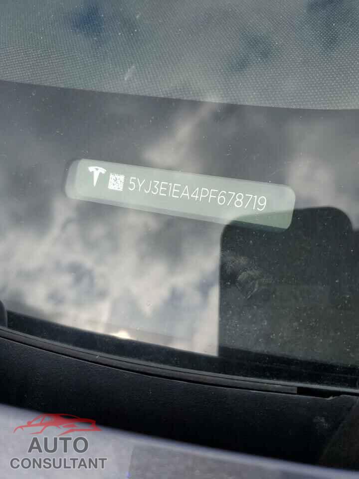 TESLA MODEL 3 2023 - 5YJ3E1EA4PF678719