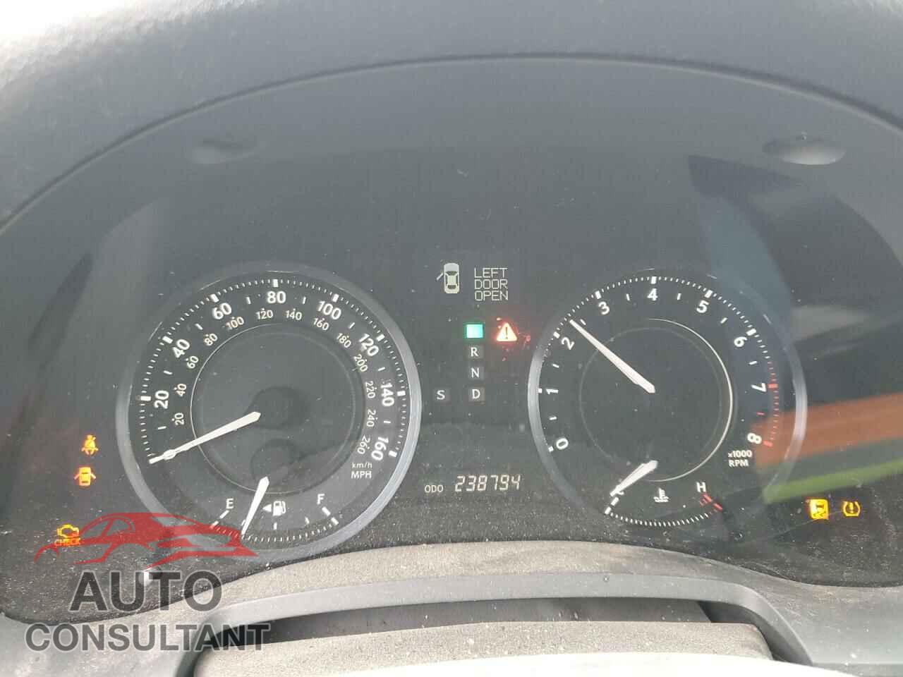 LEXUS IS 2010 - JTHFF2C22A2503745