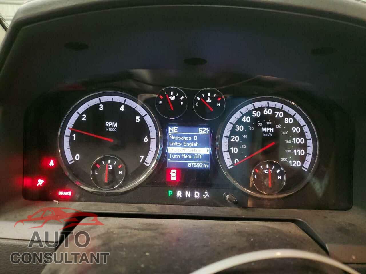 DODGE RAM 1500 2012 - 1C6RD7MT6CS327916