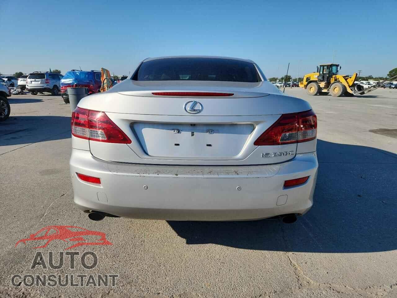 LEXUS IS 2012 - JTHFF2C21C2521706