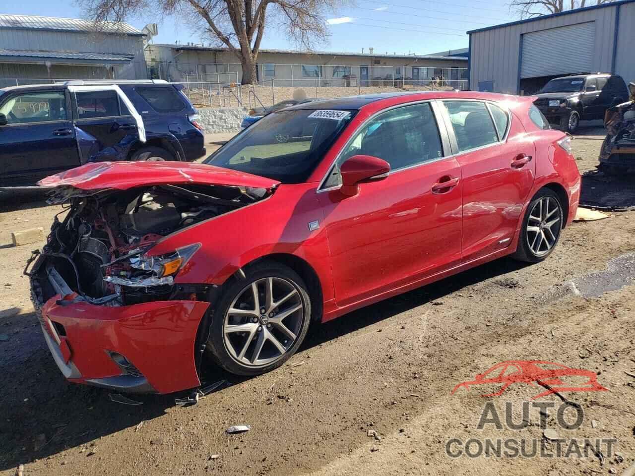 LEXUS CT 200 2015 - JTHKD5BHXF2240066