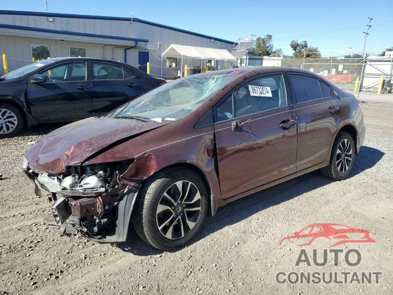 HONDA CIVIC 2014 - 19XFB2F86EE257708