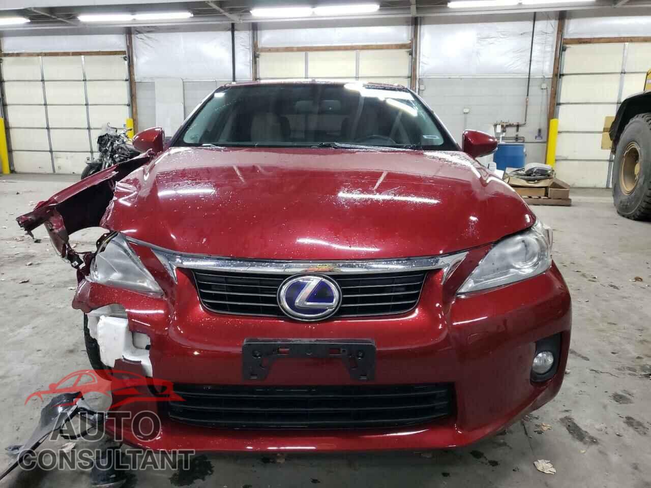 LEXUS CT 200 2012 - JTHKD5BH8C2073654