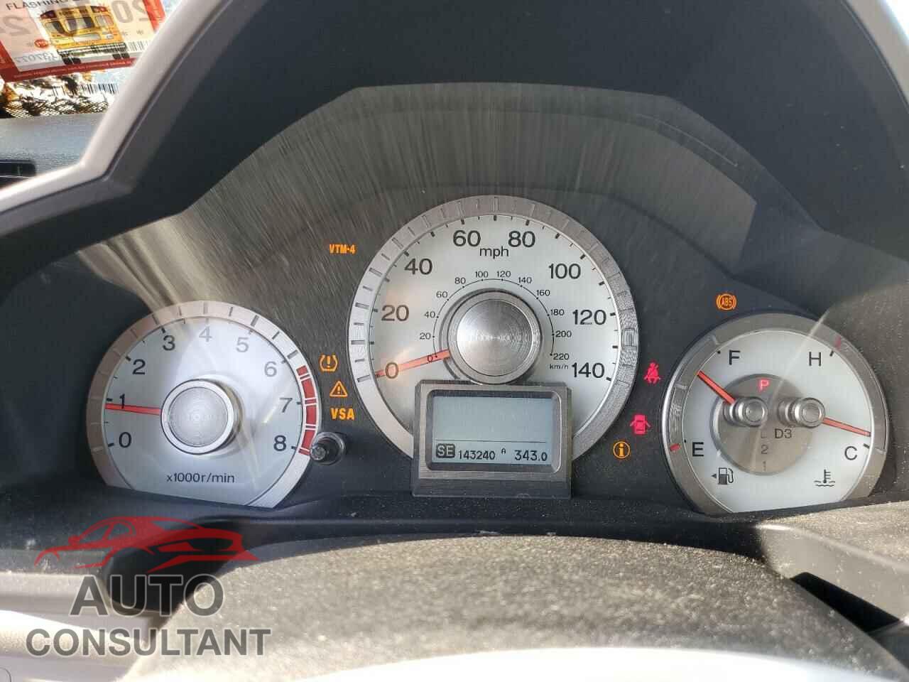 HONDA PILOT 2011 - 5FNYF4H78BB049610
