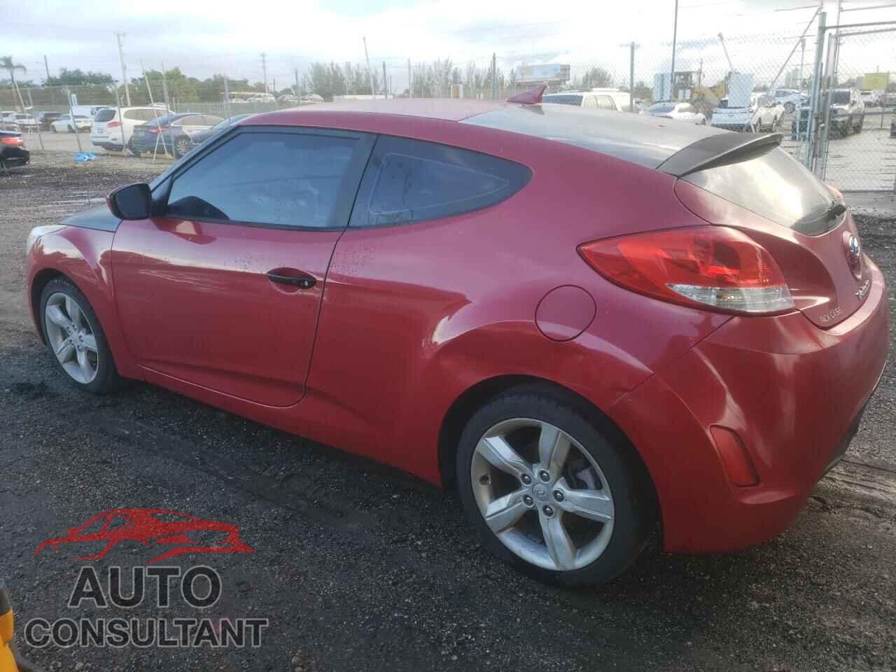 HYUNDAI VELOSTER 2013 - KMHTC6ADXDU146344