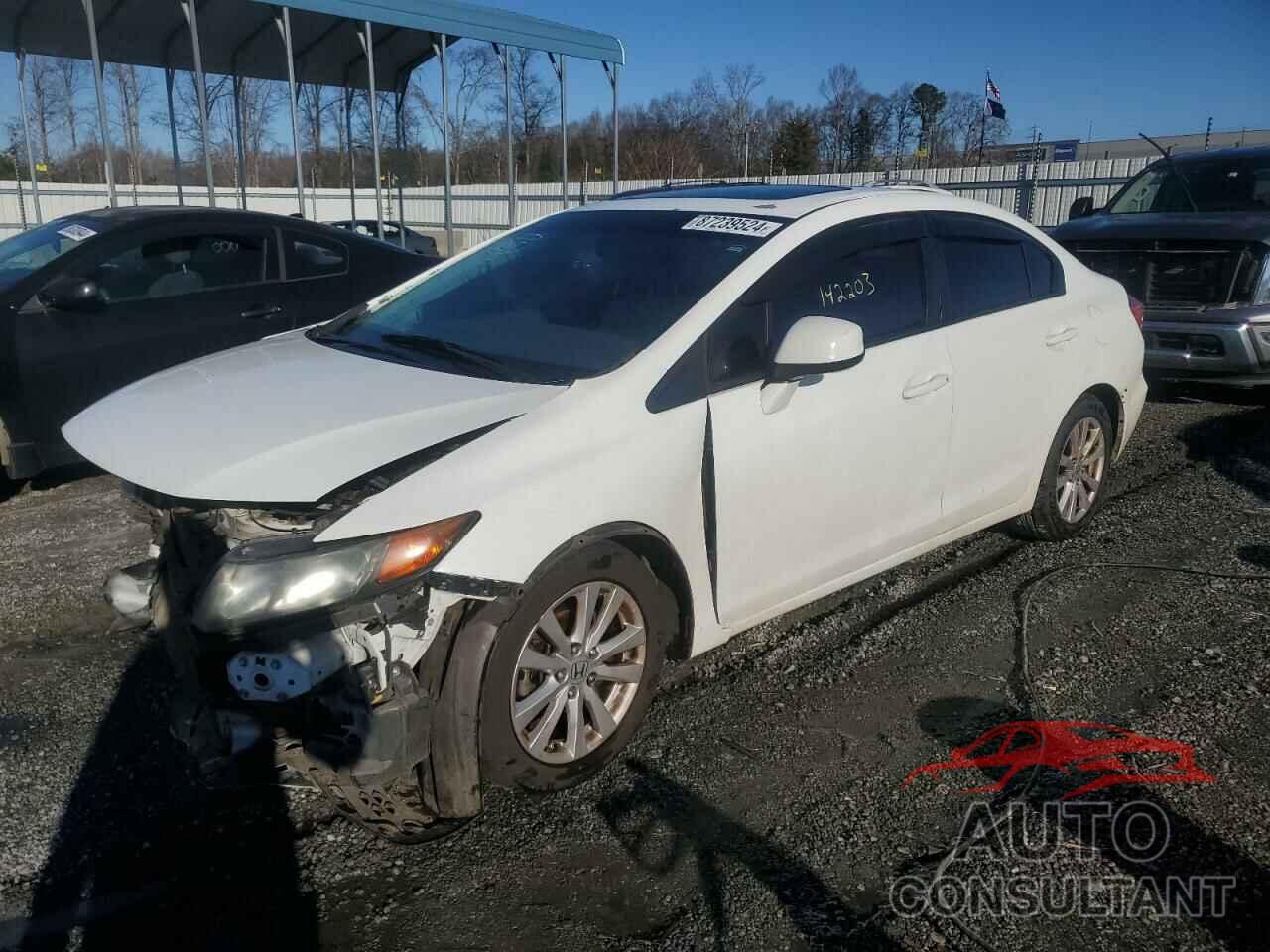 HONDA CIVIC 2012 - 19XFB2F81CE092938