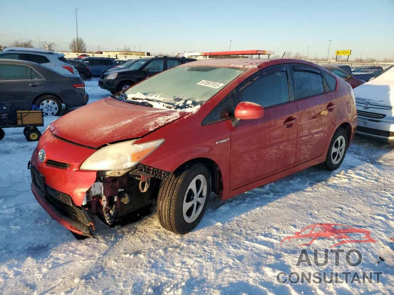 TOYOTA PRIUS 2012 - JTDKN3DUXC1534291