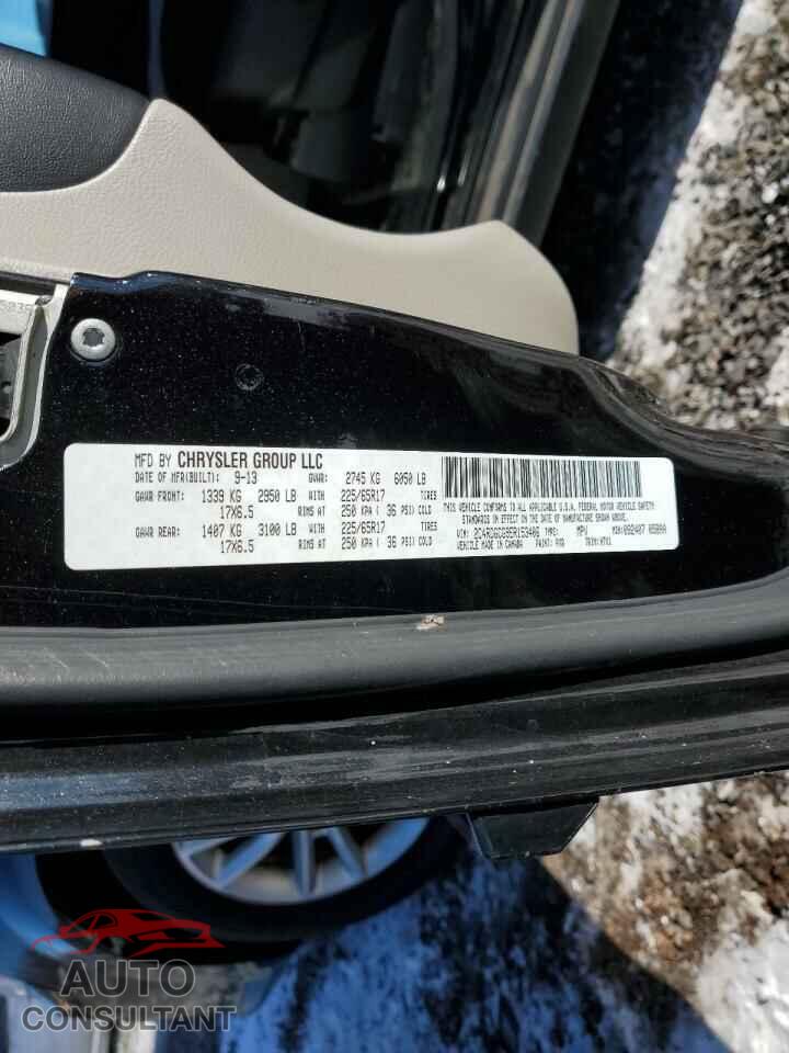 DODGE CARAVAN 2014 - 2C4RDGCG9ER153406