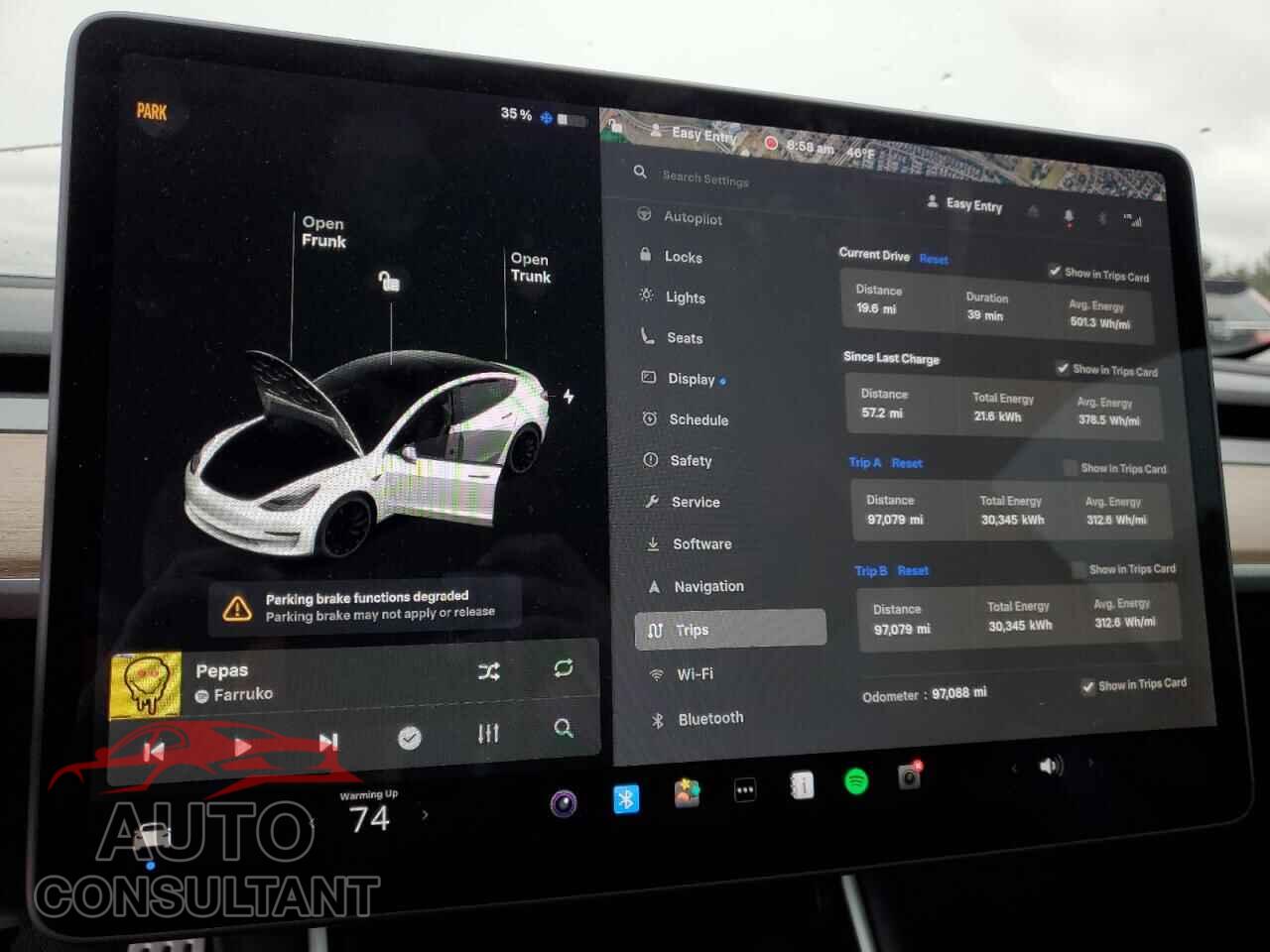 TESLA MODEL 3 2020 - 5YJ3E1EC7LF641496