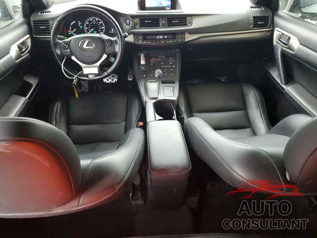 LEXUS CT 200 2017 - JTHKD5BH3H2293520