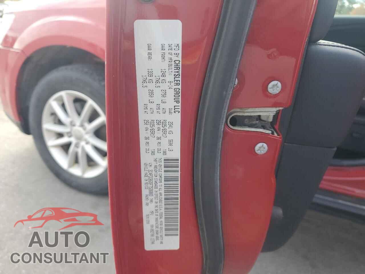 DODGE JOURNEY 2015 - 3C4PDDBG5FT526883