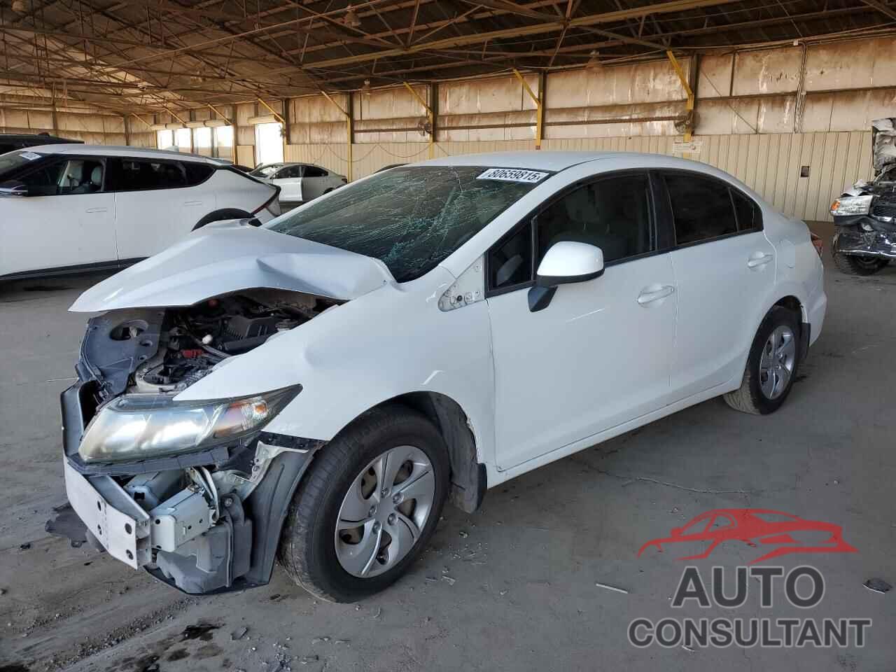 HONDA CIVIC 2013 - 2HGFB2F5XDH546715