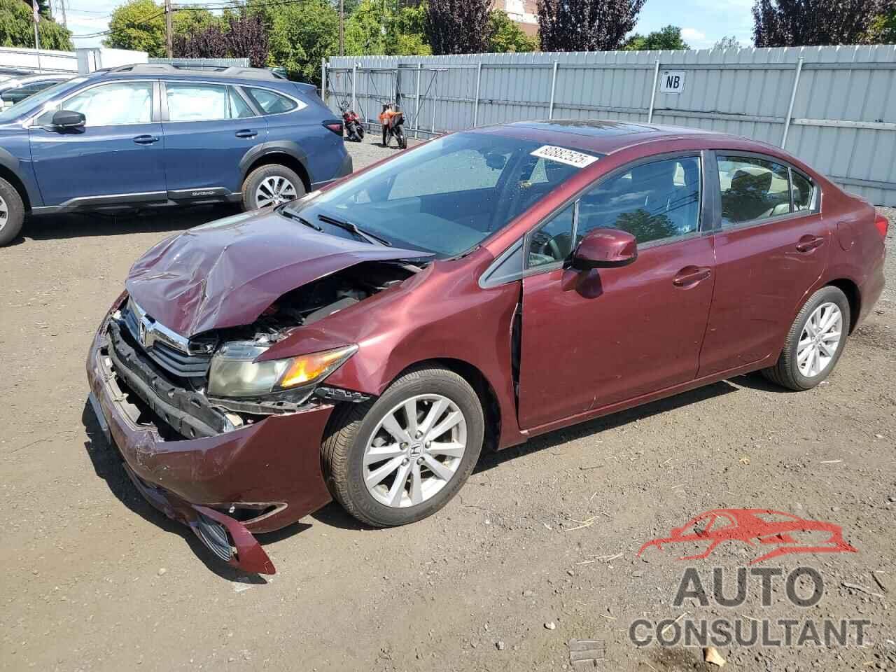 HONDA CIVIC 2012 - 2HGFB2F8XCH608073