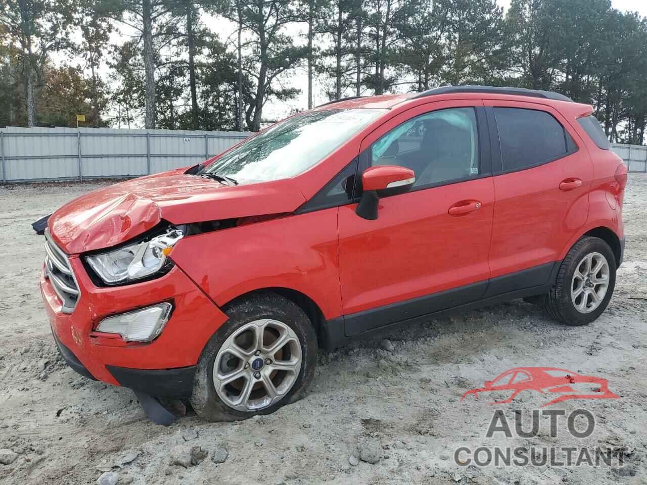 FORD ECOSPORT 2018 - MAJ3P1TE9JC200130
