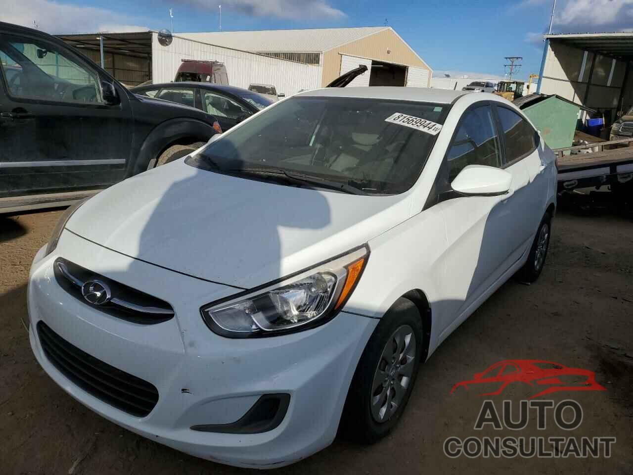 HYUNDAI ACCENT 2016 - KMHCT4AE8GU951843