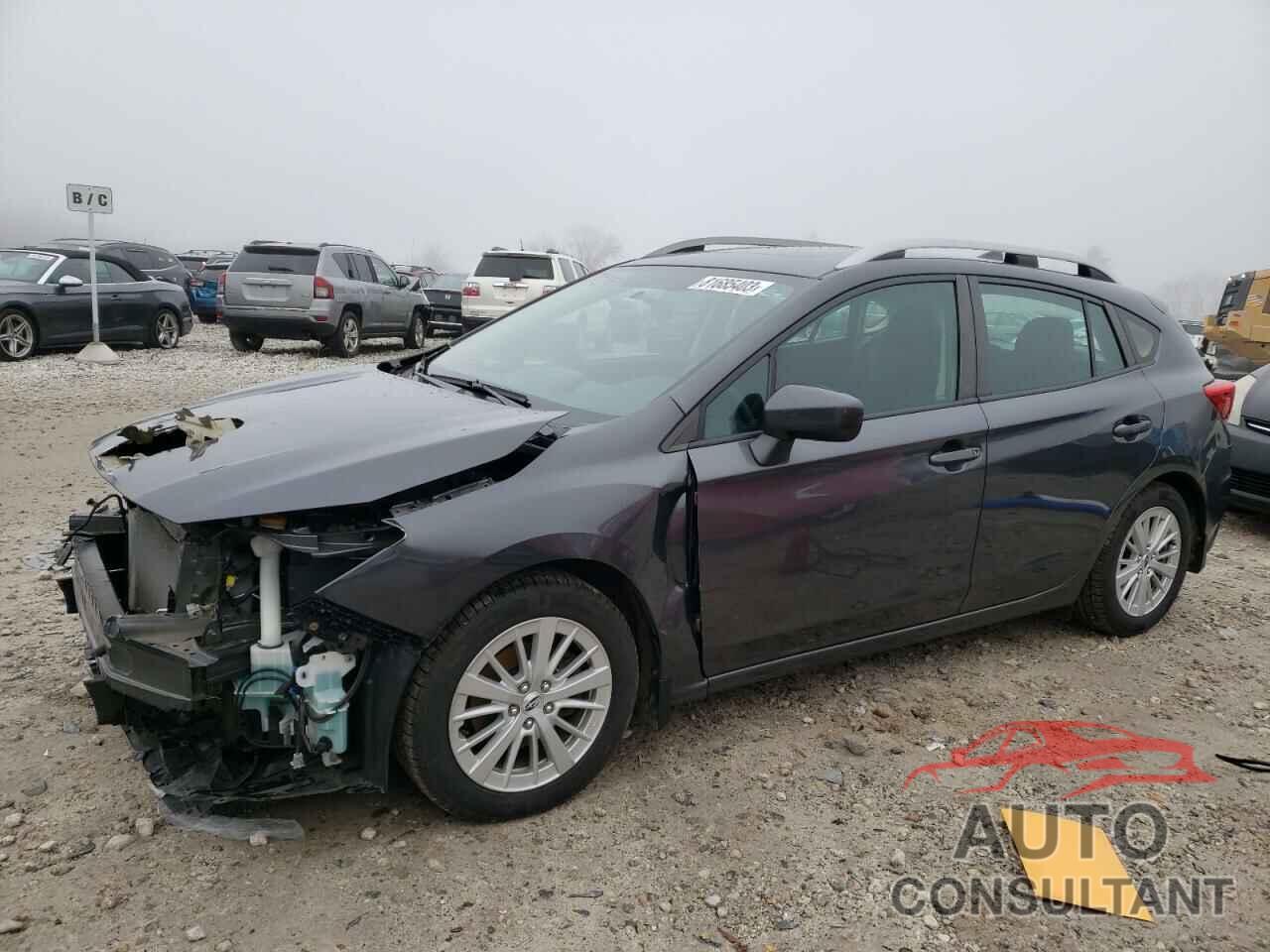 SUBARU IMPREZA 2018 - 4S3GTAB68J3703889