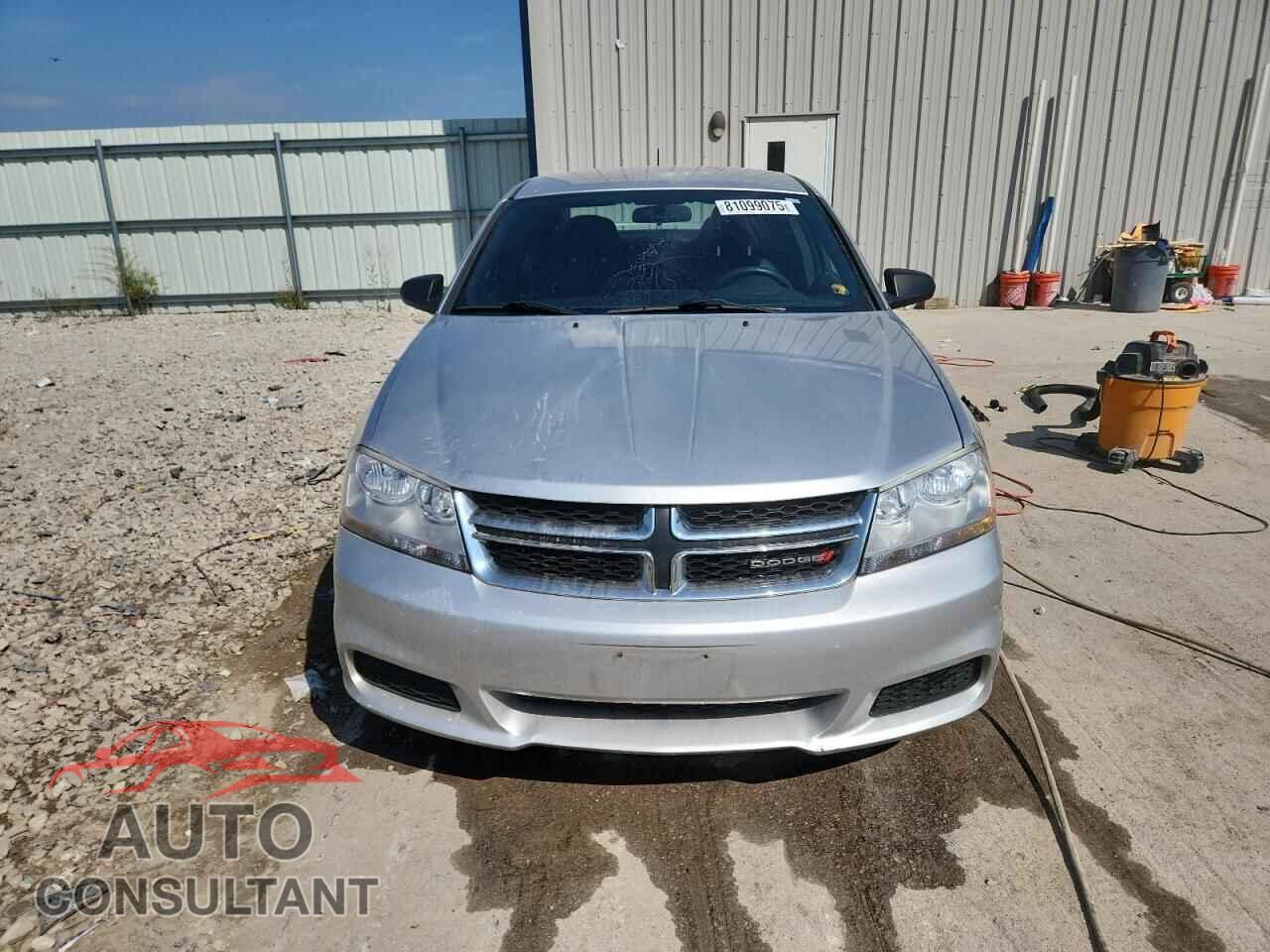 DODGE AVENGER 2012 - 1C3CDZAG0CN256068