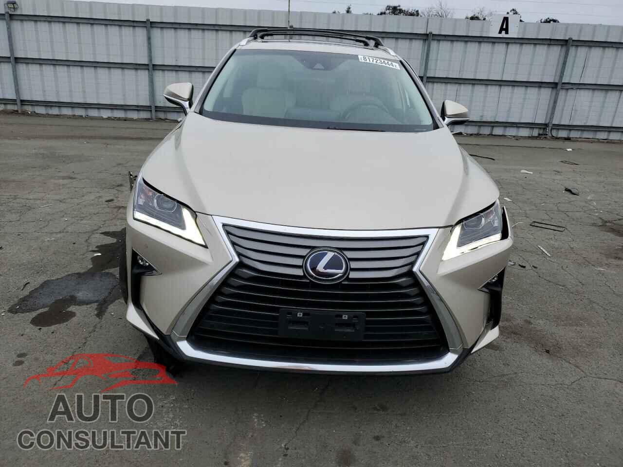 LEXUS RX450 2019 - 2T2BGMCA0KC033116