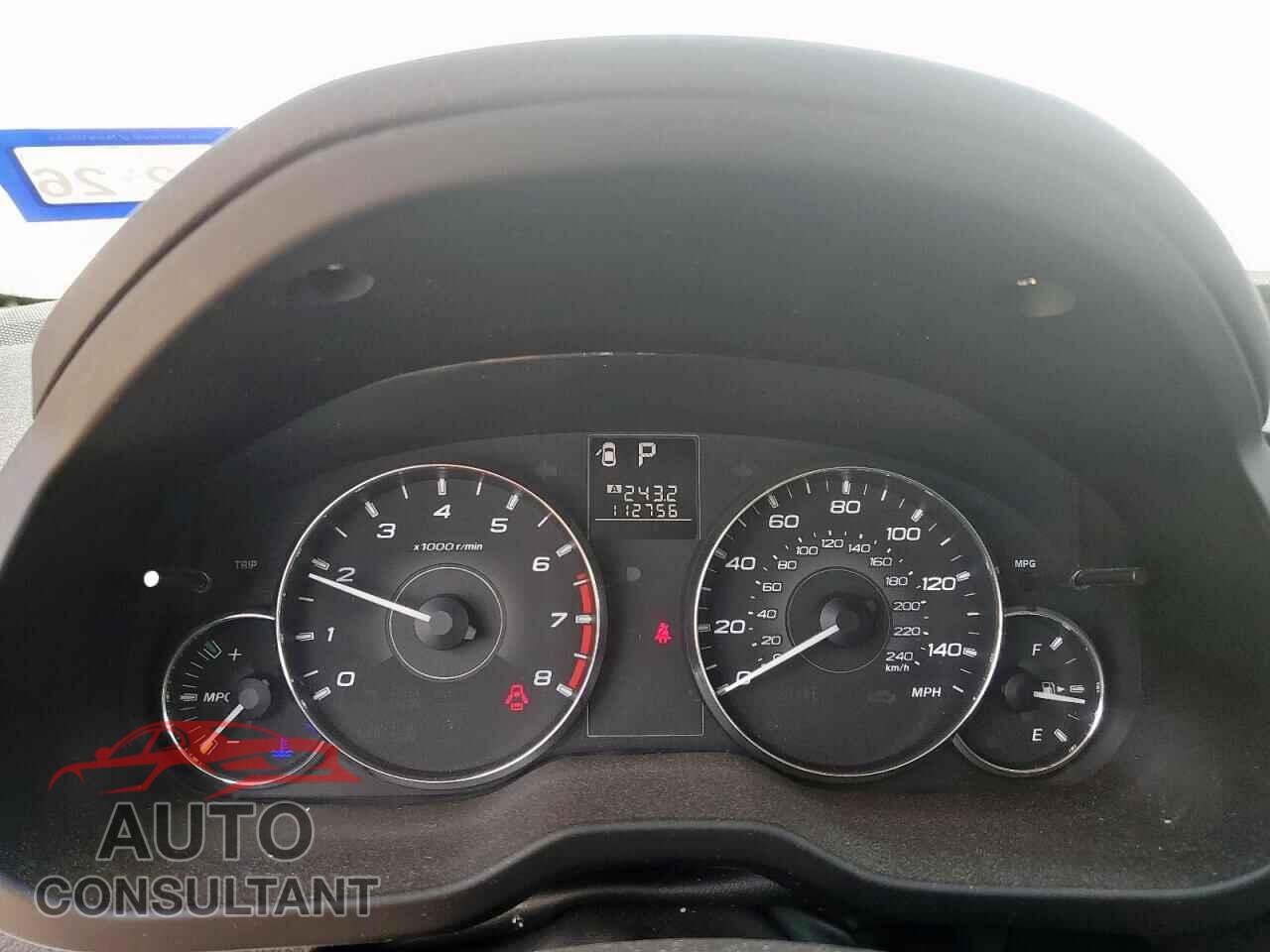 SUBARU OUTBACK 2011 - 4S4BRBBC2B3386029