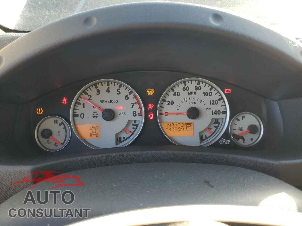 NISSAN FRONTIER 2010 - 1N6AD0EV6AC431677