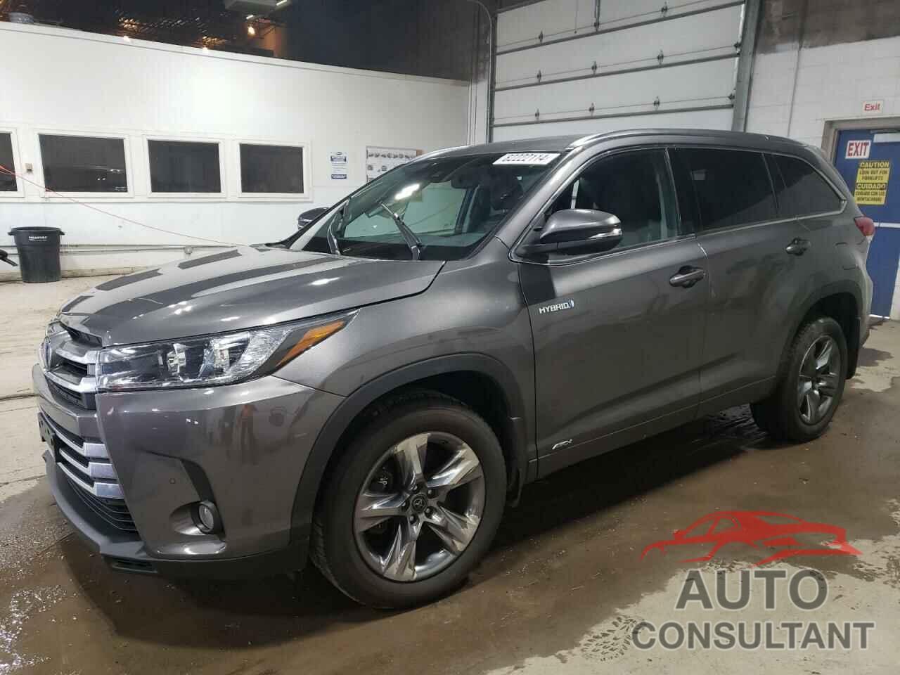 TOYOTA HIGHLANDER 2017 - 5TDDGRFH9HS035904