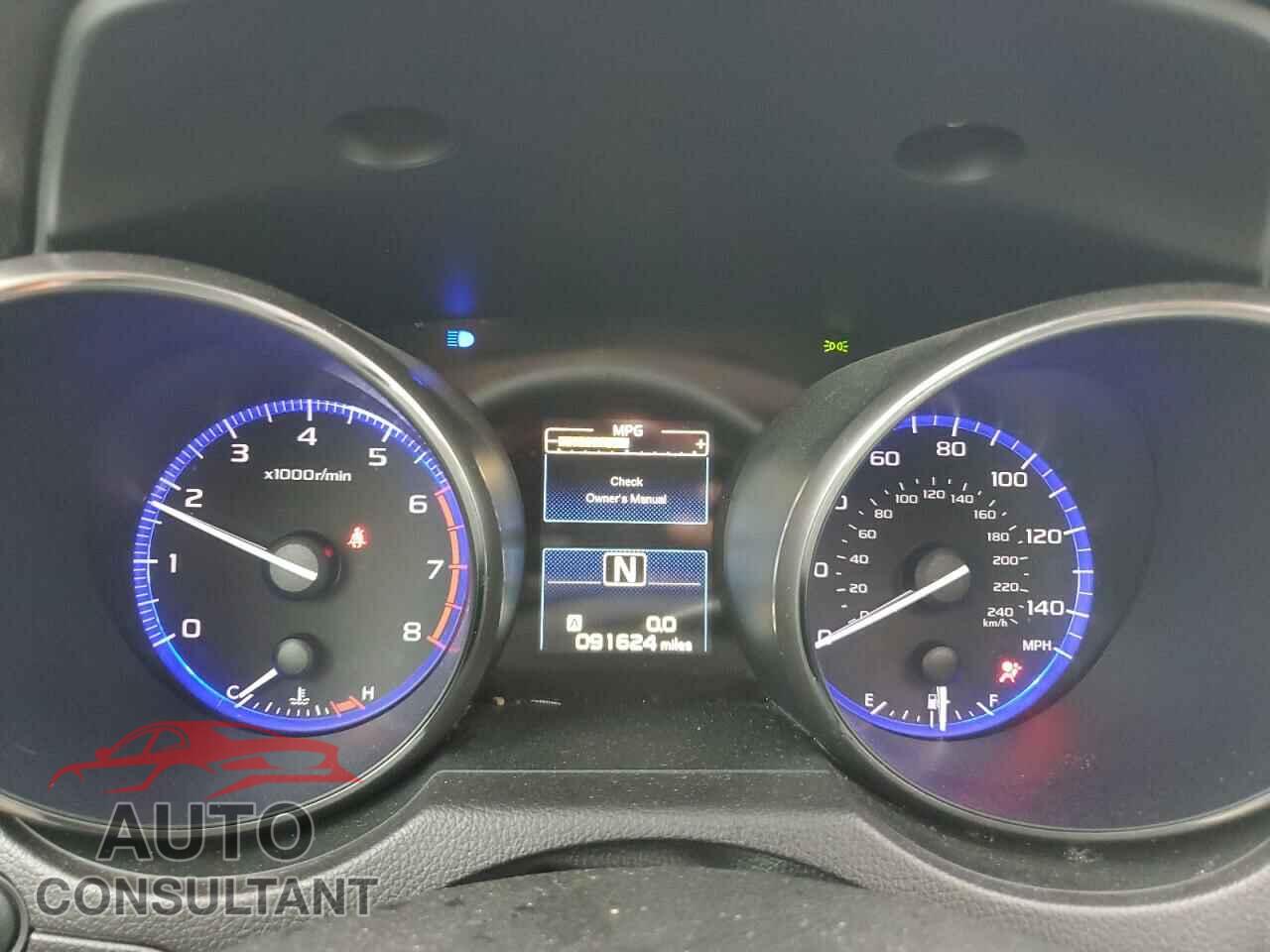 SUBARU OUTBACK 2016 - 4S4BSBLC7G3318657