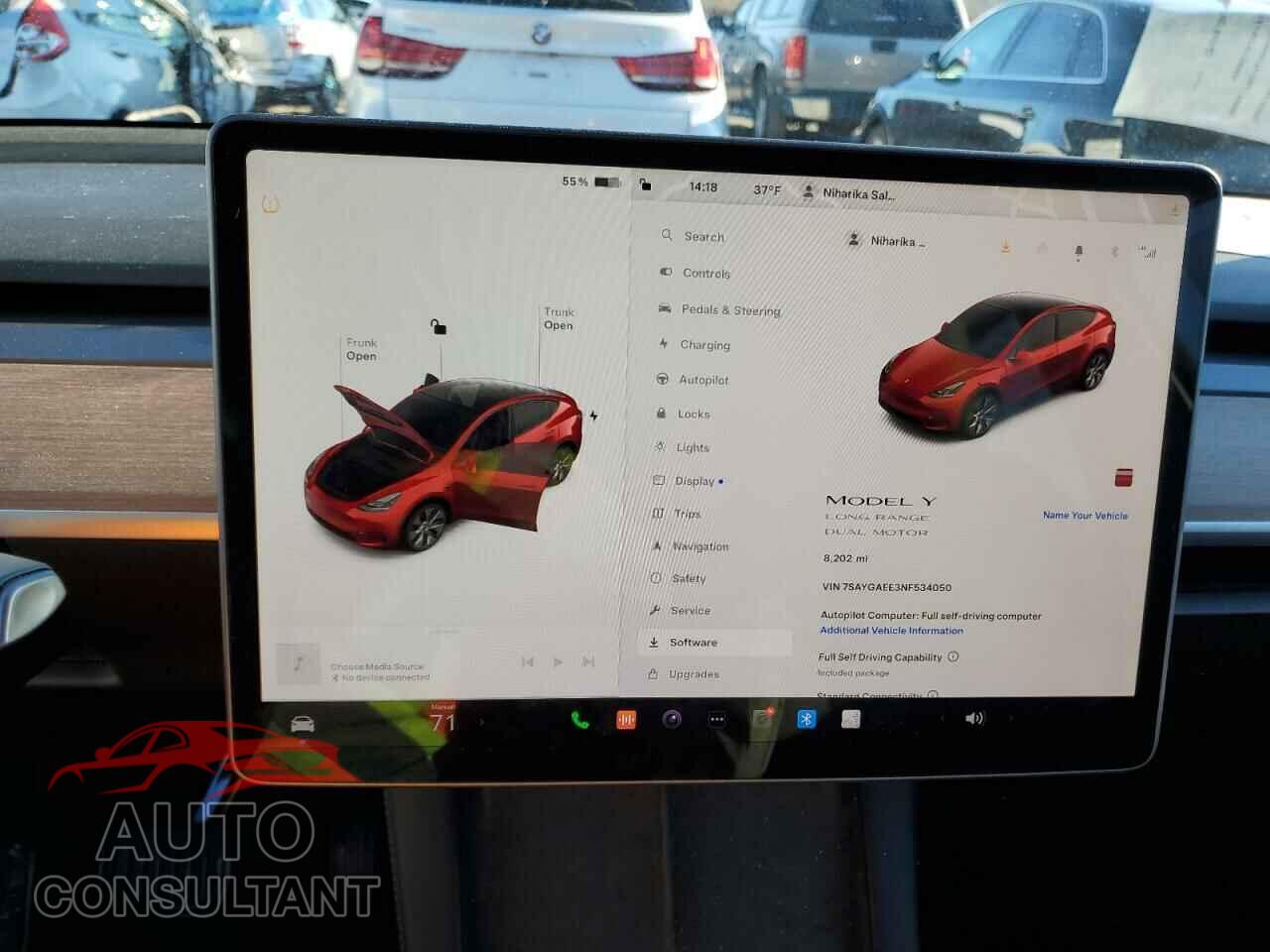 TESLA MODEL Y 2022 - 7SAYGAEE3NF534050