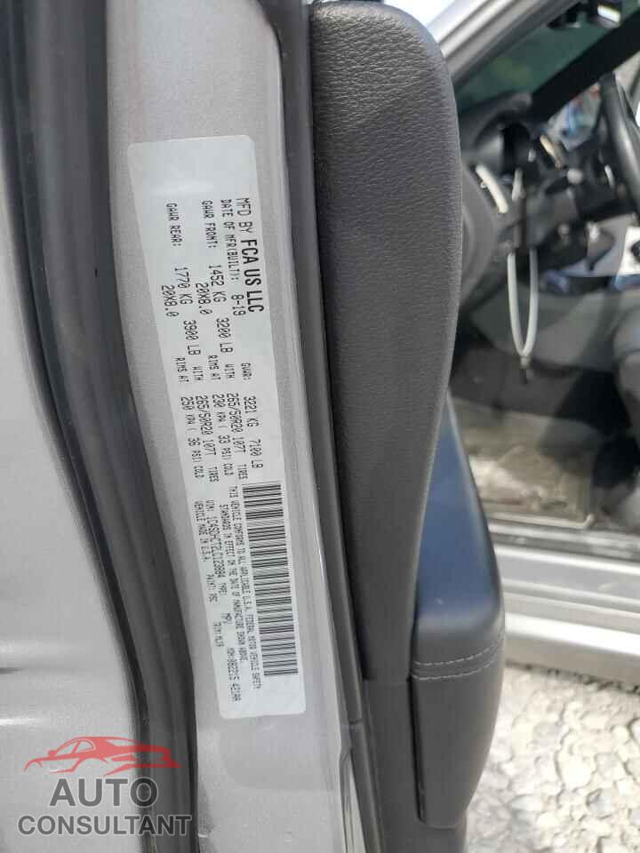 DODGE DURANGO 2020 - 1C4SDHCT2LC123884