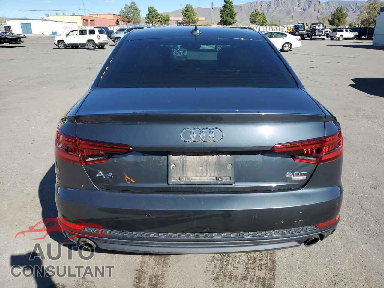 AUDI A4 2018 - WAULMAF45JA043940
