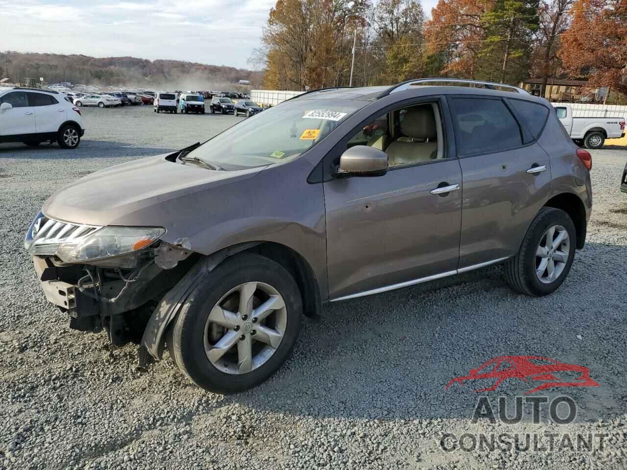 NISSAN MURANO 2010 - JN8AZ1MU1AW019799