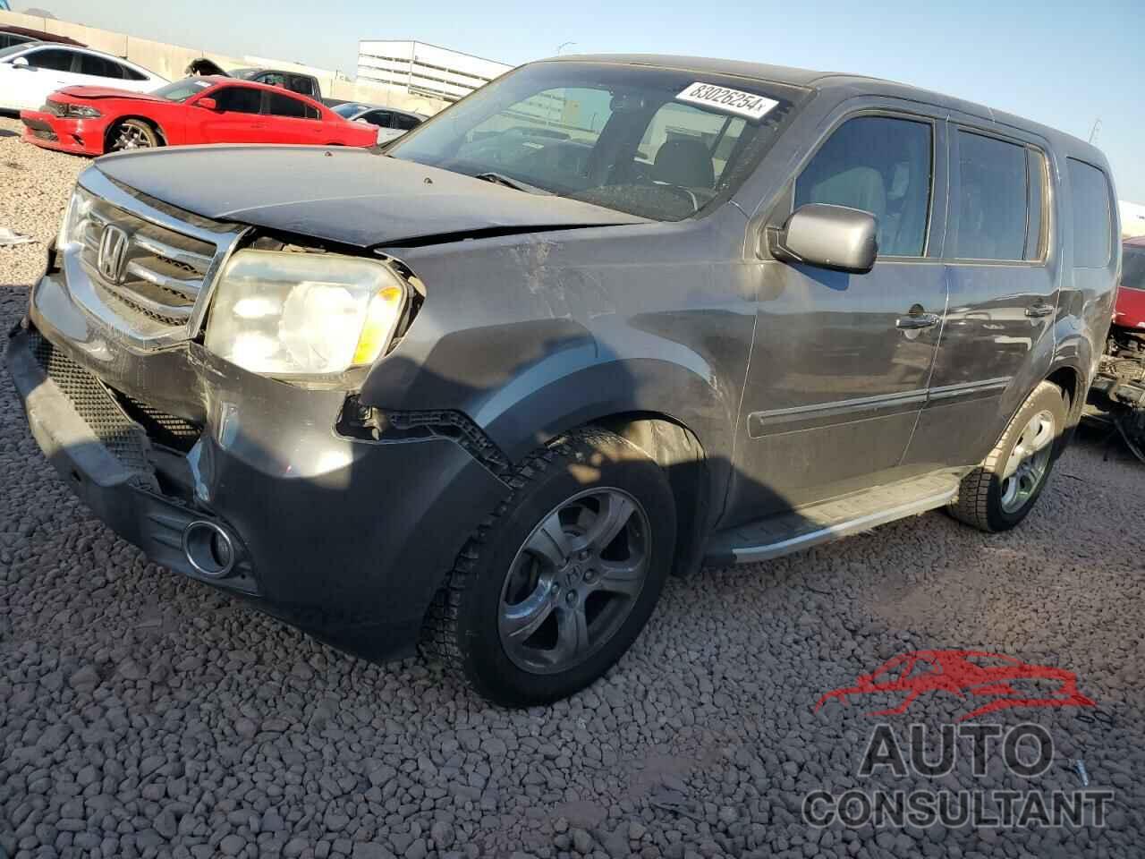 HONDA PILOT 2012 - 5FNYF3H4XCB020031