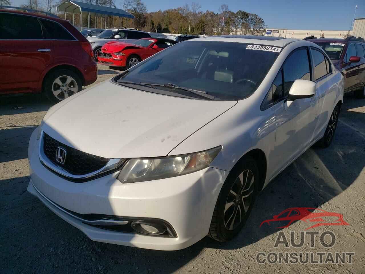 HONDA CIVIC 2013 - 19XFB2F92DE071347