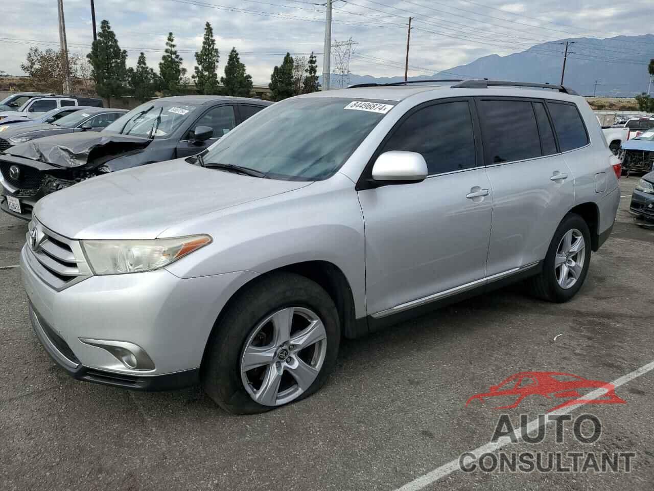 TOYOTA HIGHLANDER 2013 - 5TDZK3EH5DS110787