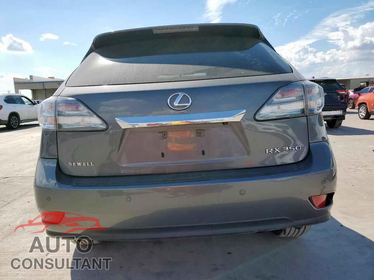 LEXUS RX350 2012 - 2T2BK1BA3CC149720