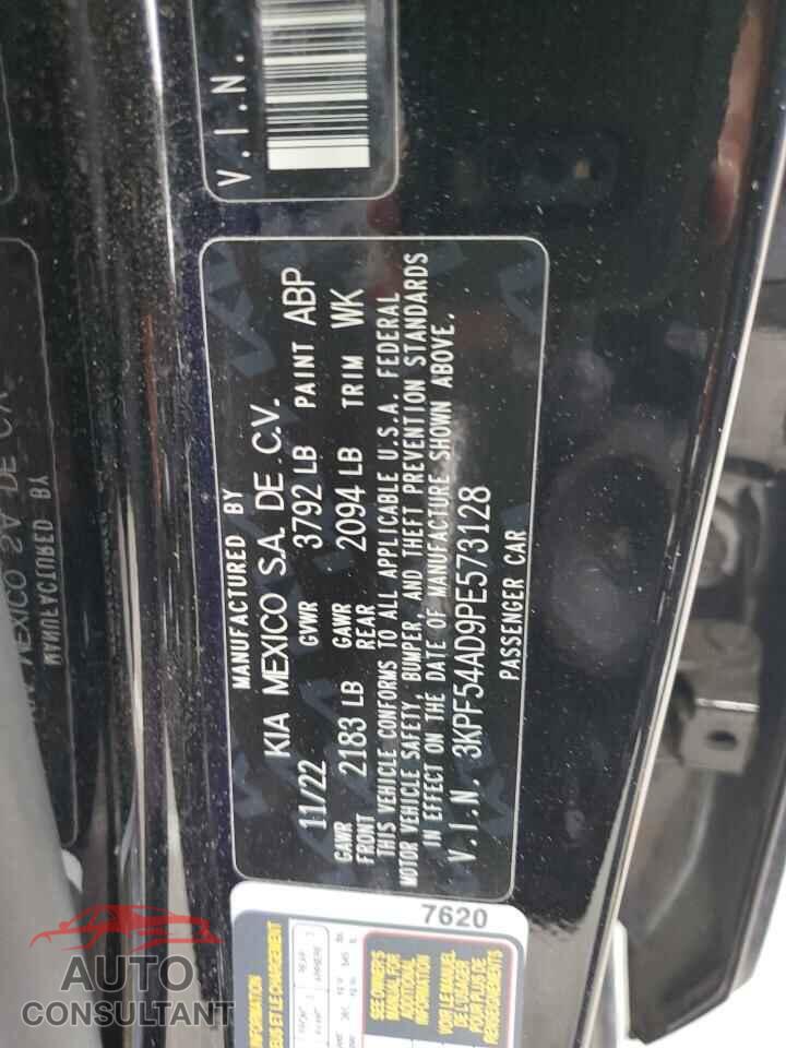 KIA FORTE 2023 - 3KPF54AD9PE573128