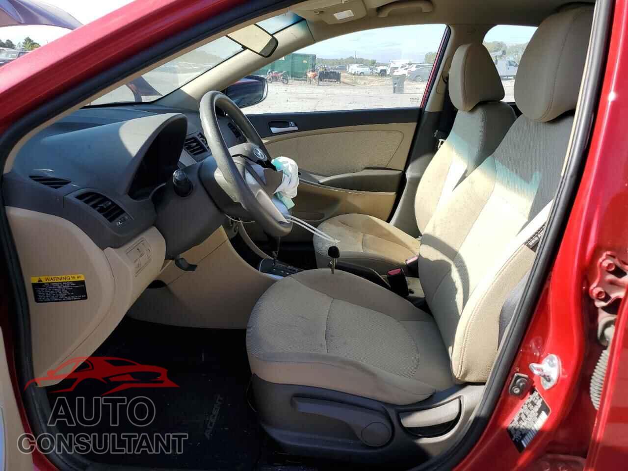 HYUNDAI ACCENT 2012 - KMHCT4AE7CU210724