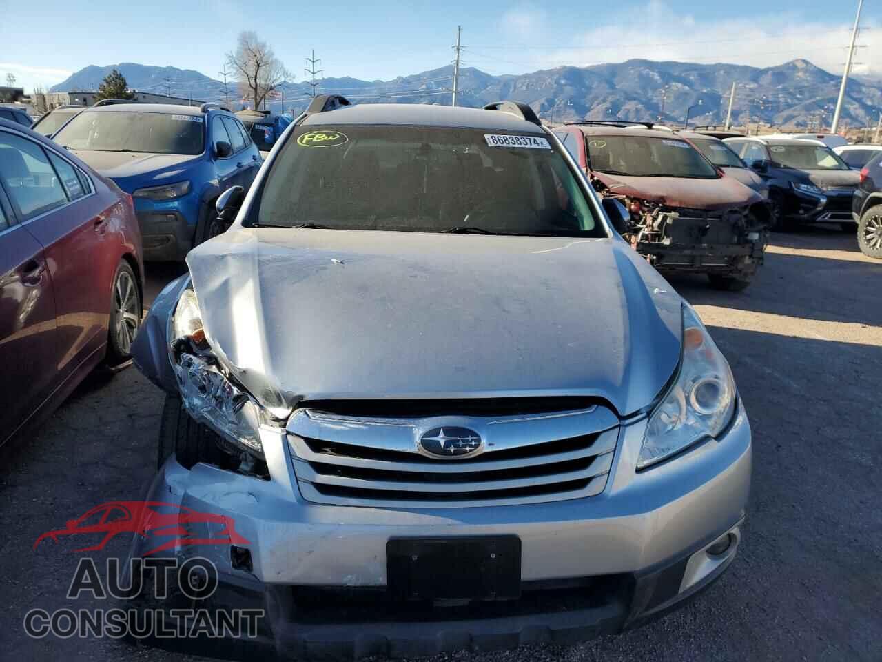 SUBARU OUTBACK 2013 - 4S4BRBGC6D3256945