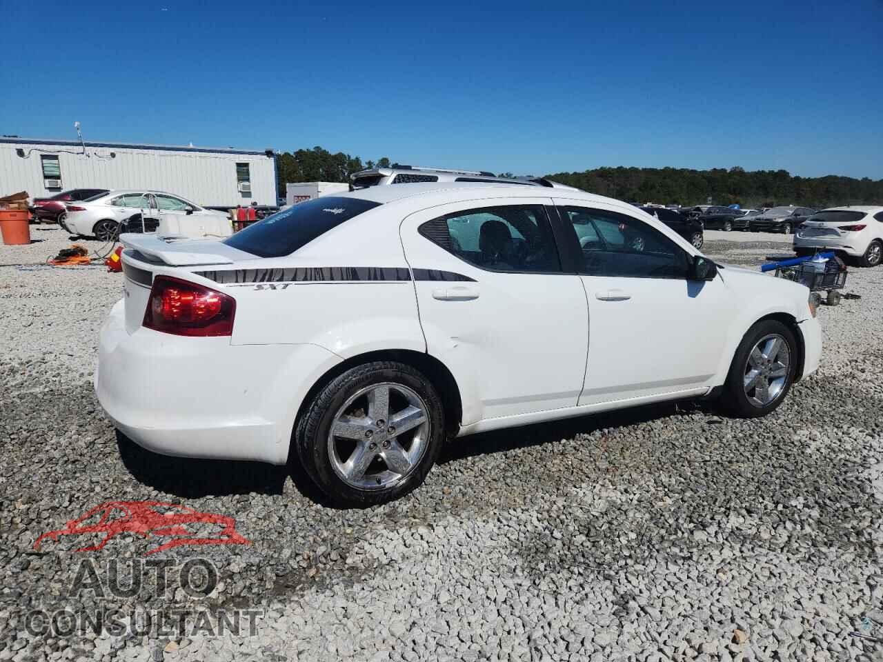 DODGE AVENGER 2012 - 1C3CDZAB4CN158553