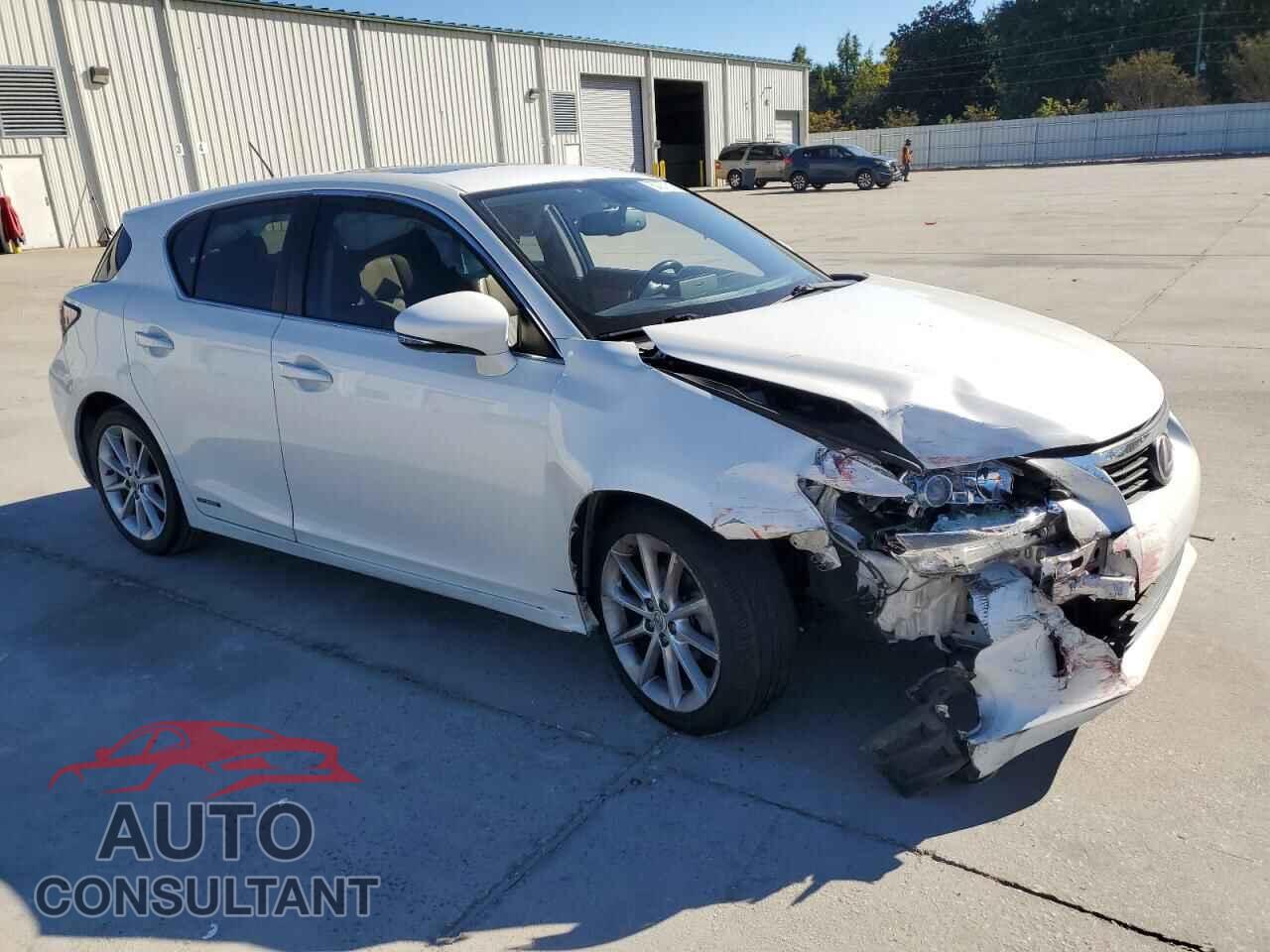 LEXUS CT 200 2012 - JTHKD5BH5C2096843