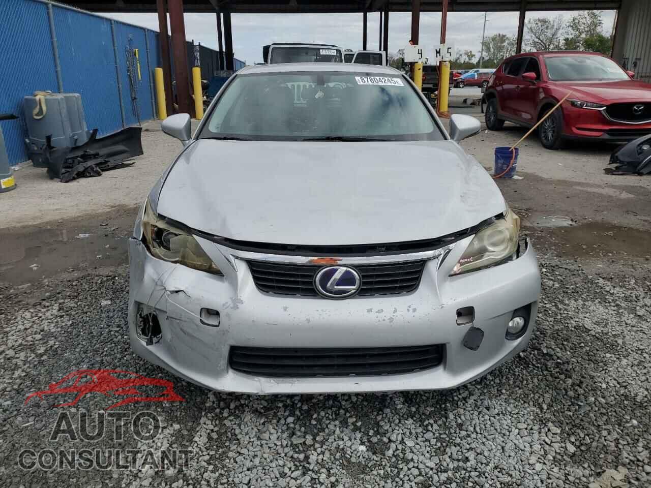LEXUS CT 200 2012 - JTHKD5BH4C2103507
